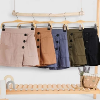 Saia mini Estilo Rocela Para Meninas De 1 A 10 Anos