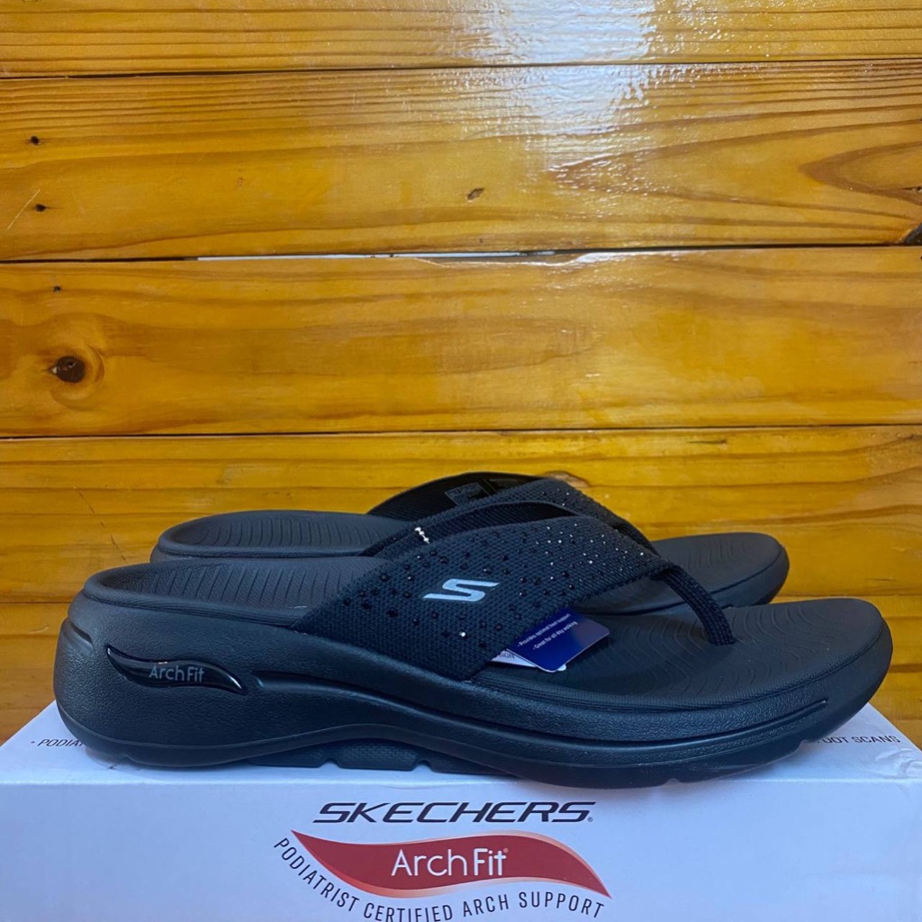 Sandálias SKECHERS Mulheres GO WALK ARCH FIT 140228 Floops Relaxantes ...
