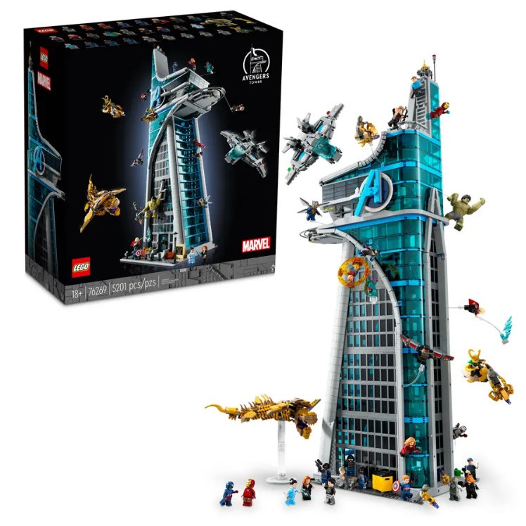 Lego SuperHeroes 76299 Torre Dos Vingadores