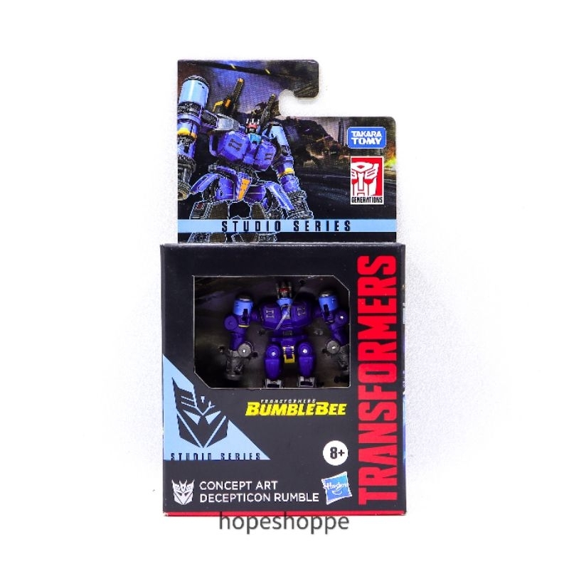 Transformers Studio Series Core Class Department Rumble Concept Art ...