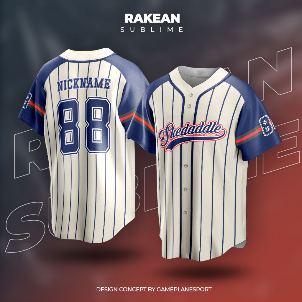 Camiseta Para Homens E Mulheres Adultos Camisa De Beisebol SKADDLE ...
