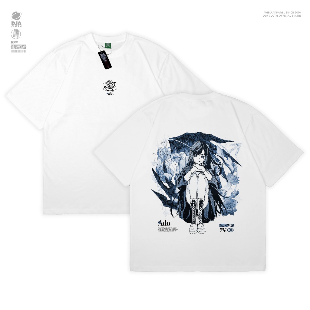 DJA Kaos Ado Utaite JPop JRock Music Ost Anime Manga Camiseta