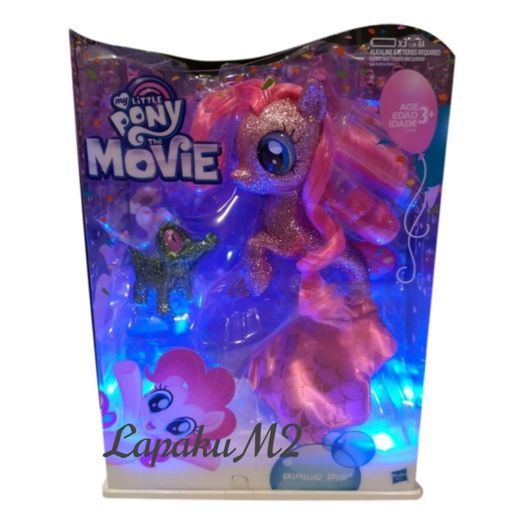 Figura My Little Pony The Movie Pinkie Pie Seapony Com Base Iluminada ...