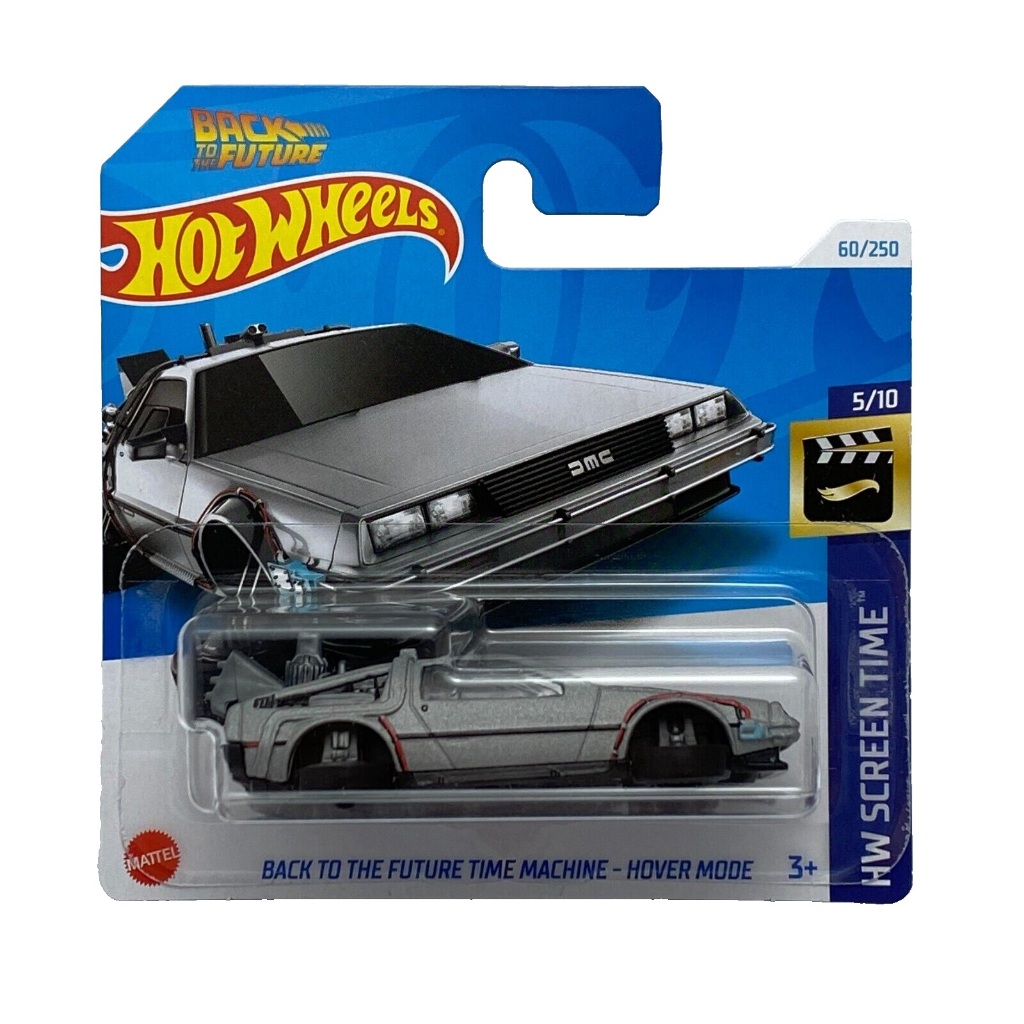 HOT WHEELS De Volta Ao Futuro RETRO TIME MACHINE HOVER PREMIUM
