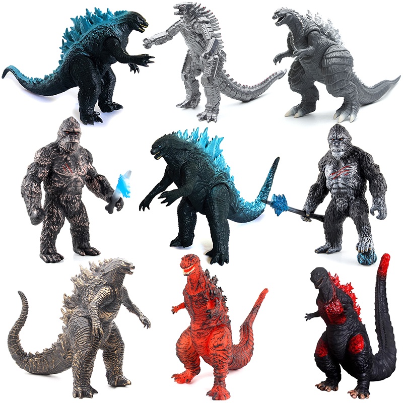 Godzilla 2020 Versão Do Filme Kit Garagem Grande Monstro Dinossauro Movable  16 Centímetros PVC Action Figure