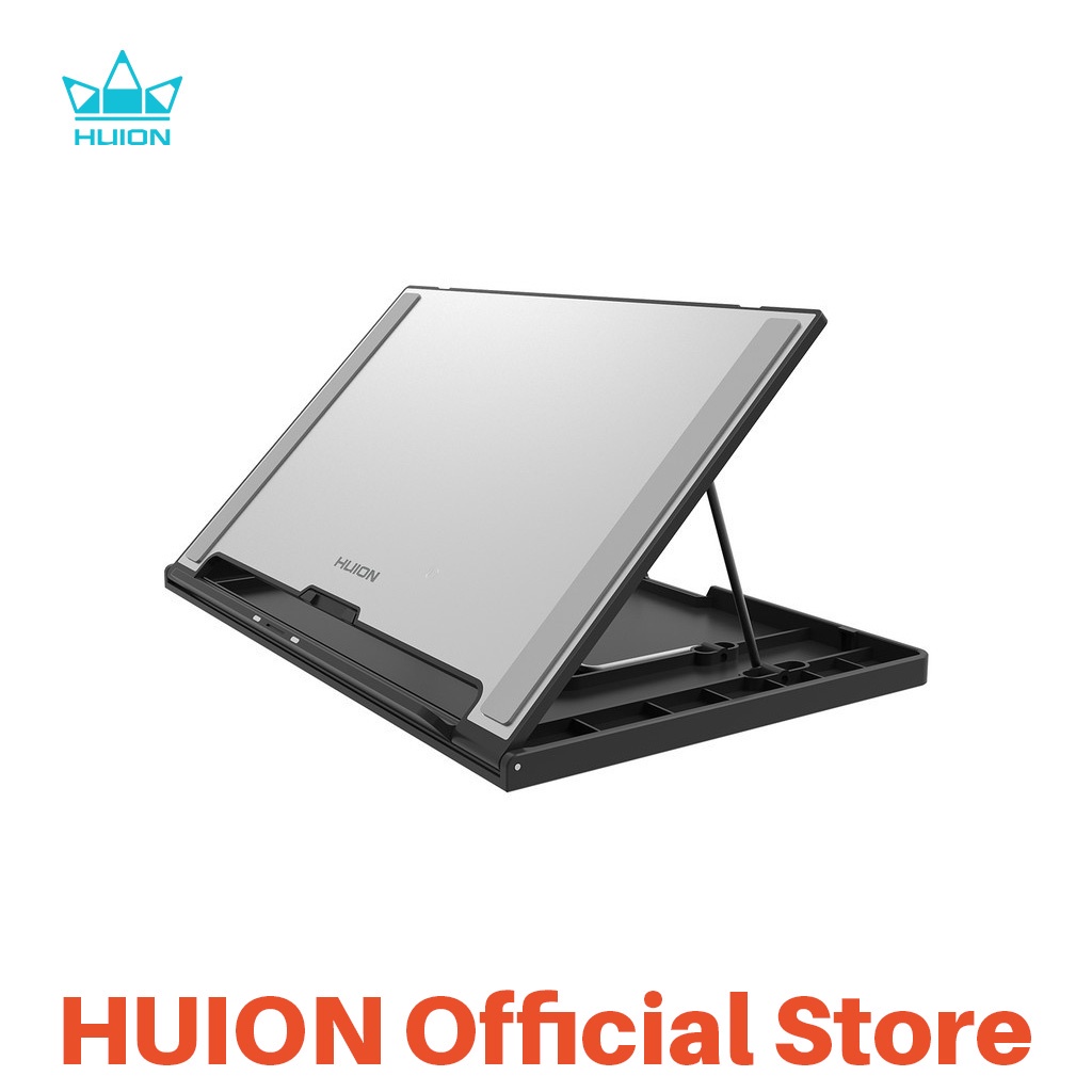 HUION Suporte Dobrável Ajustável ST300 E ST200 Para Pastilhas De Desenho De 12/13/16/22 Polegadas Como Kamvas , Pro 16 (4k) Plus