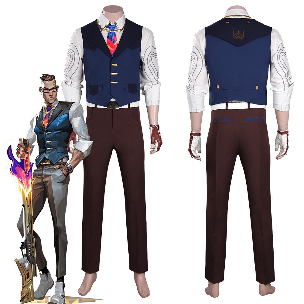 Valorant Cosplay Vestimentas De Câmara De Camisa Homens De Halloween Roupas De Festa De Carnaval Para Jogo Masculino