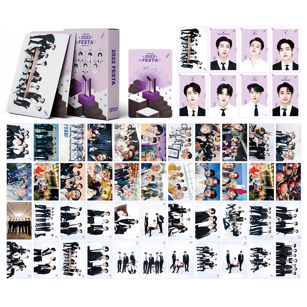 54pcs BTS D'FESTA Weverse DICON Proof FESTA 2022 KIT DECO
