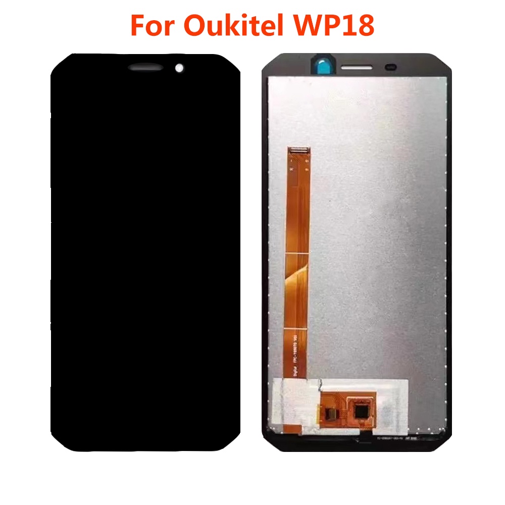 NB+ Display Digitizer Sostituzione Dello Schermo LCD Touch Screen Per Oukitel WP18 6.9 pollice 2022 Obiettivo In Vetro Completo Montaggio Nero Senza Cornice con Strumenti