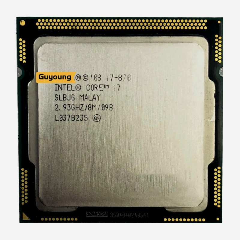 i7 870 Quad Core 2,93ghz TDP 95W LGA 1156 8MB Cache De Mesa CP