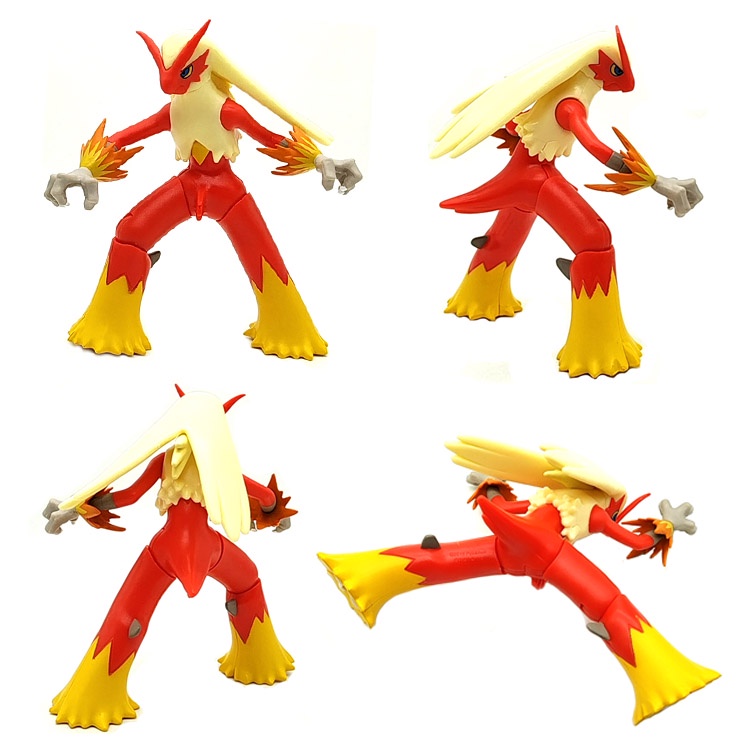 Modelo De PVC Pokemon De 4,7 " Característica Blaziken Deluxe Action Figure Toy
