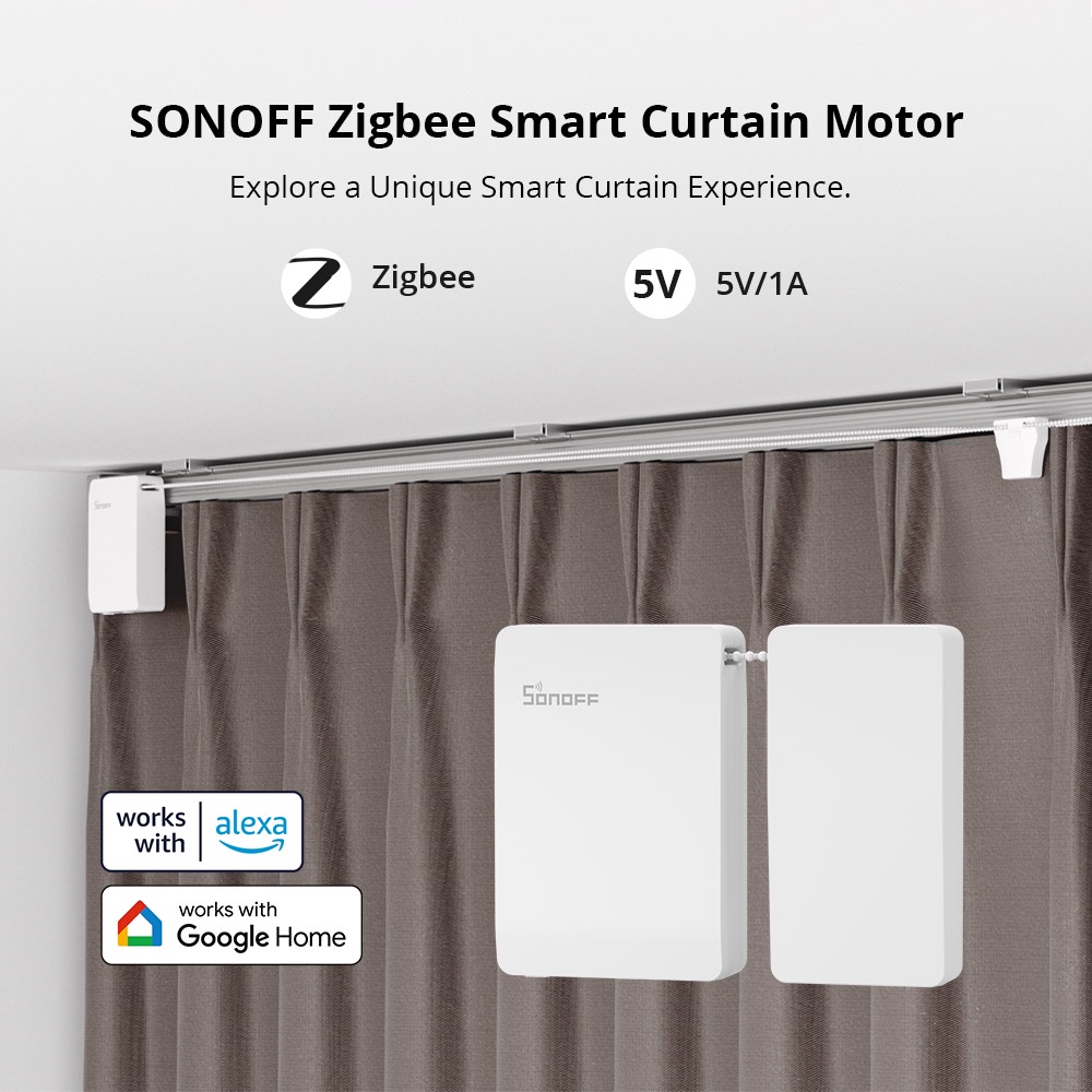 SONOFF ZB Cortina Zigbee Motor Inteligente Explore Uma Experiência De Exclusiva