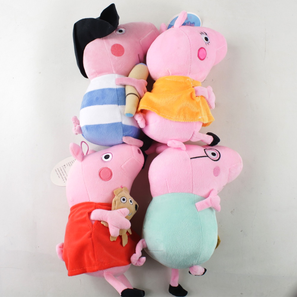 Daddy pig soft store toy