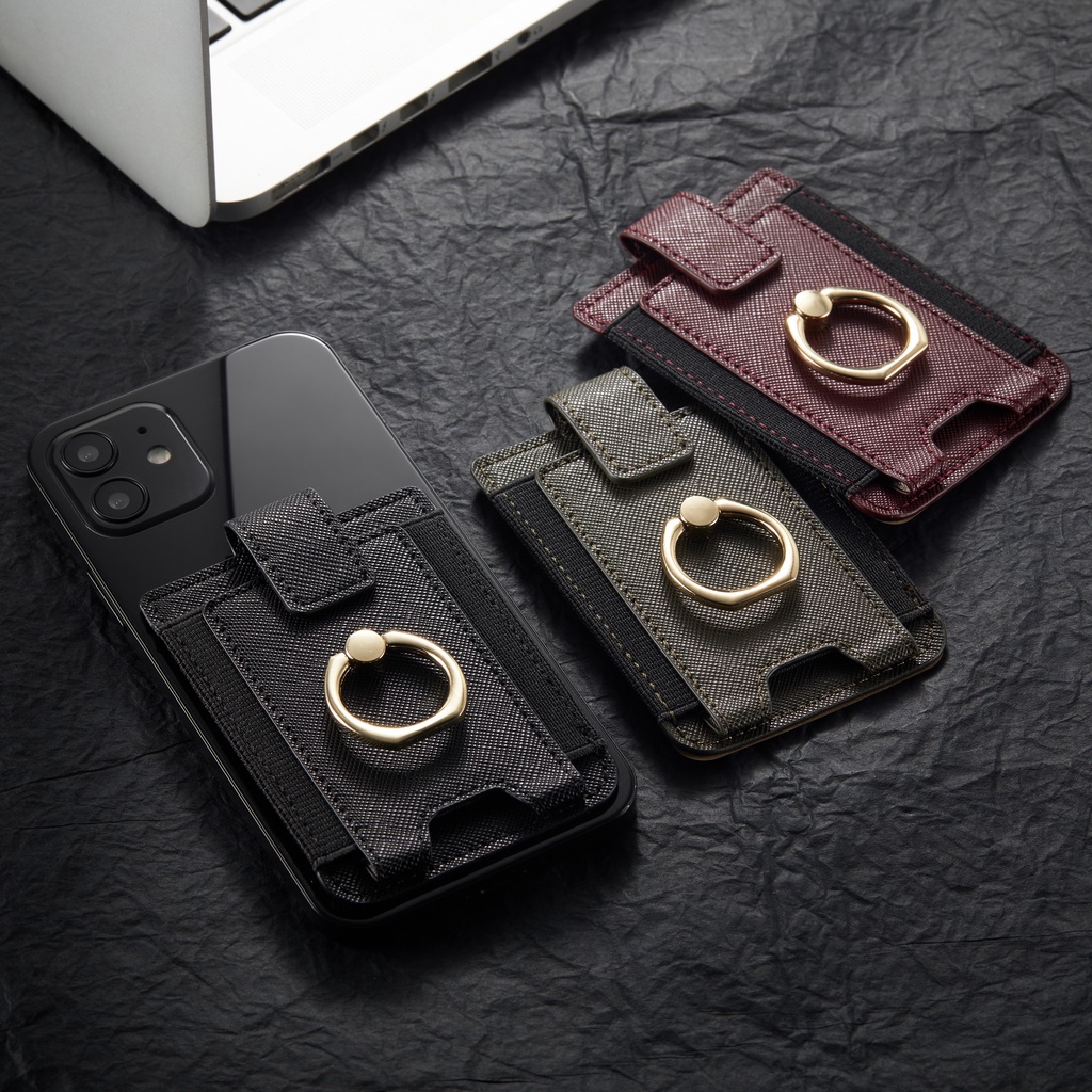 Porta-Carteira De Couro Universal Telefone Cartão De Crédito Para Quase Todos Os