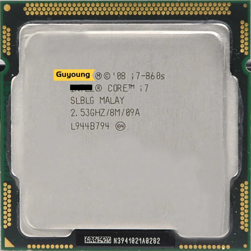 Processador Quad-Core i7 para desktop-SLBLG I7 860S 8M Cache 2.53GHz ...