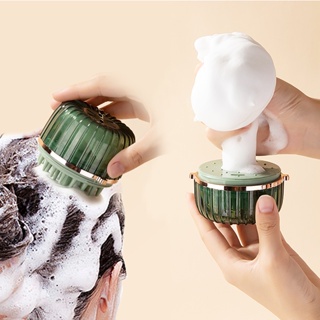 Escova De Massagem Soft Silicon Shampoo Para Cabelo Pente Banho Couro
