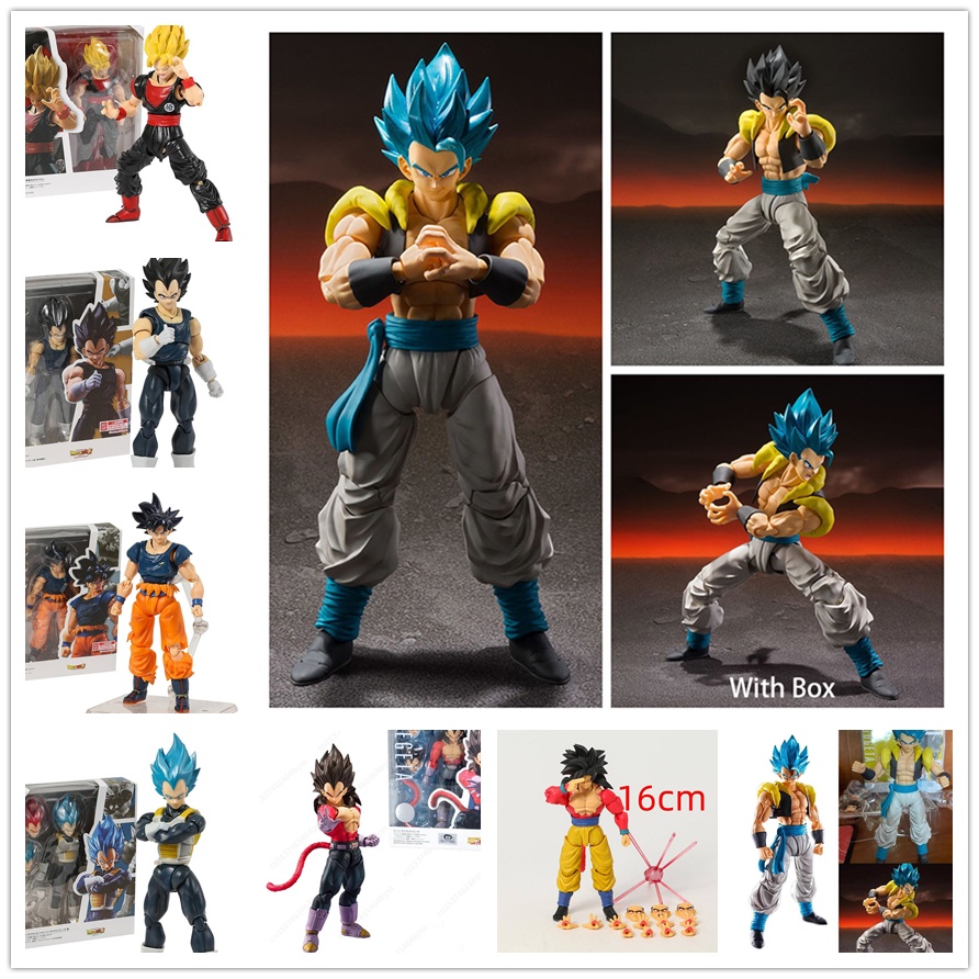 Articulado Vegeta 16cm Dragon Ball SHF Goku Super Saiyan PVC