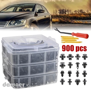 Fender 900 Pçs Carro Rebite Pára-Choques Plástico Guarnição Prendedor Retentor Fixação Push Clip Forro Retentores Guarni