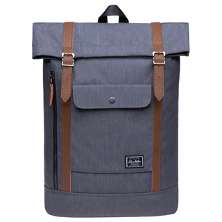 KAUKKO Mochila Multiuso Grande Repelente De Água Satchel Bookbags Para Caminhadas Camping Travel with Laptop Compartment