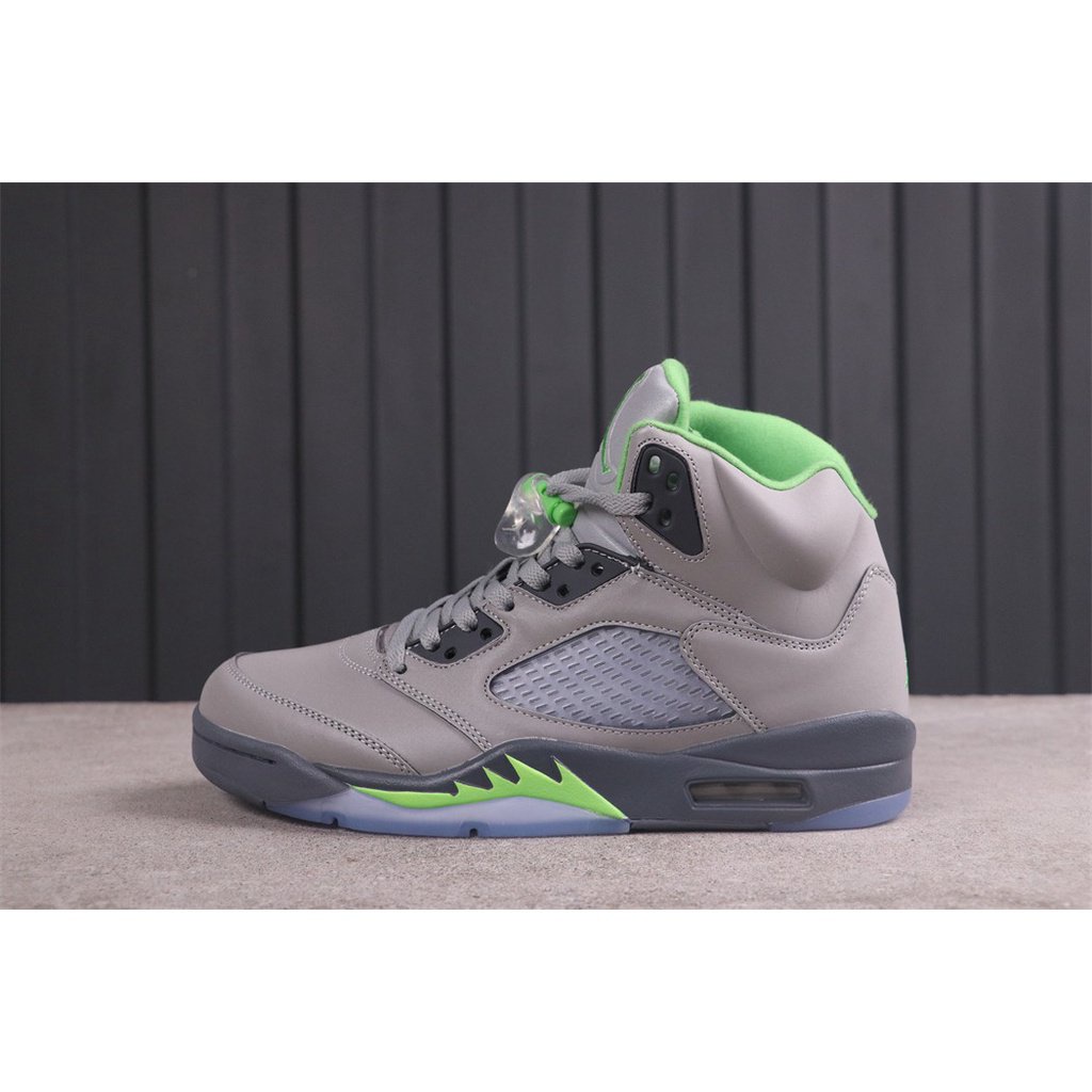 Premium Air Jordan 5 retro " Feijão Verde " AJ5 Mungo Cinzento DM9014-003 Calçados Esportivos Masculinos E Femininos De Basquete