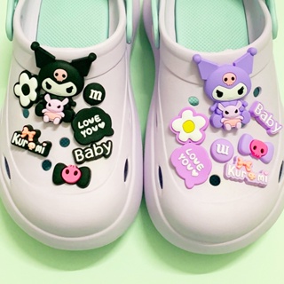 14pcs Jibbitz Botão De Sapato De Crocodilo De Charme Cartoon Conjunto Sanrio De Tamanho Superior