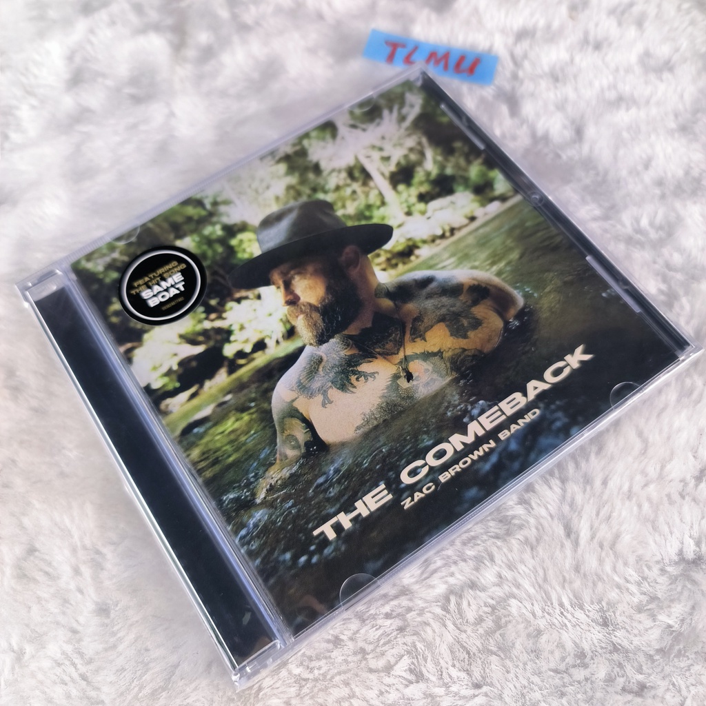 Zac Brown Band The Comeback CD Faixa Marrom Zac Selada O CD De Retorno