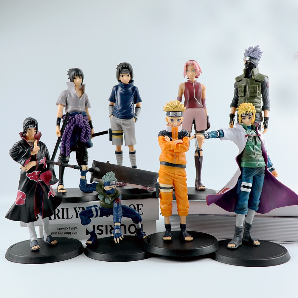 Anime Naruto Shippuden Kakashi Namikaze Minato Relação Dos Desenhos  Animados Desktop Estatueta Figura De Ação Modelo Coleção Boneca Brinquedos  Presente - Figuras De Ação - AliExpress