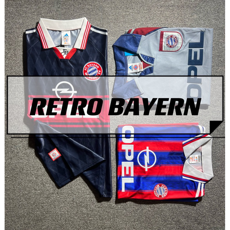 Camisa Retrô Do Bayern Vintage Clássica Munchen De Futebol Antiga