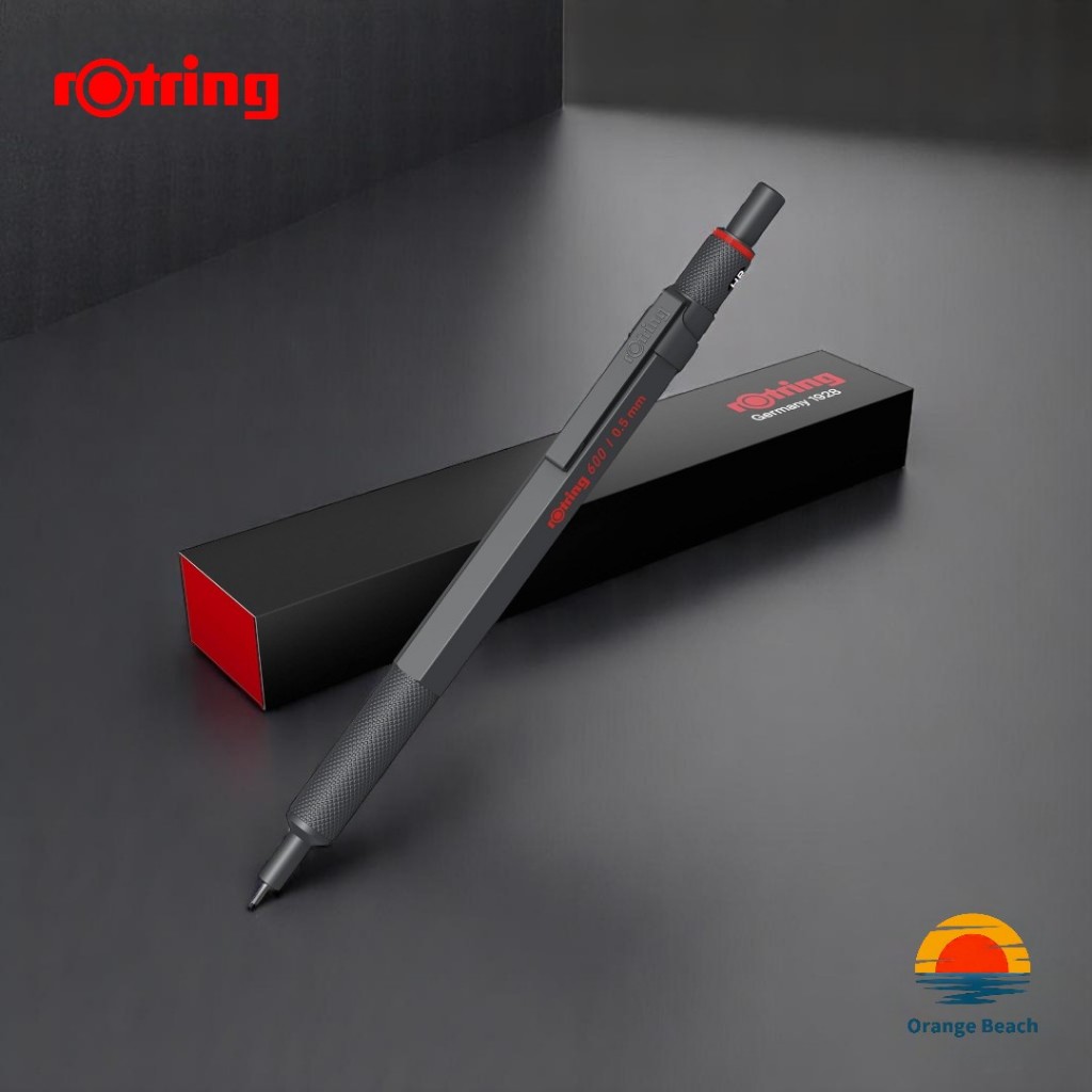 rOtring 600 Lapiseira 0.5mm/Dark Stone Edicao Limitada/Corpo Latao