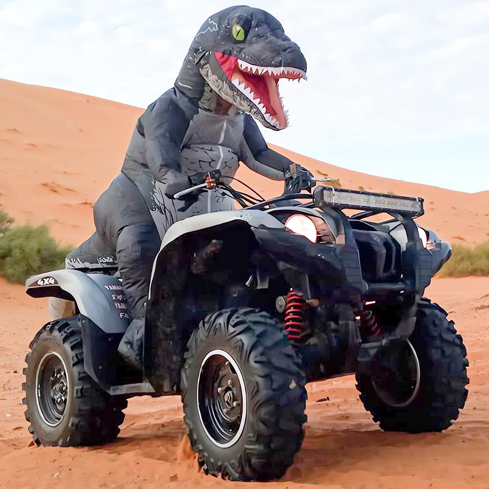 Compre Xinxun Raptor Terno Inflável Tiranossauro Rex Dinossauro Terno  Inflável Boneca de Desenho Animado Adereços Caminhada Terno de Desempenho  Vestir de Férias