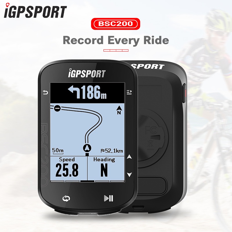 IGPSPORT BSC200 Velocímetro Bicicleta Sem Fio À Prova De Água IPX7