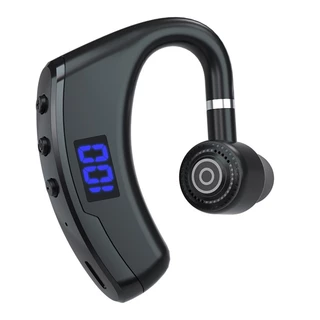 V9Pro V9 Fone De Ouvido Bluetooth Comercial V9 Display LED , 270 ° Rotação , Com Microfone , Esportivo ENC Sem Fio À Prova D'água HiFi Music Earbud