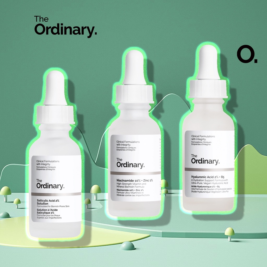 The Ordinary Básico De Cuidados Com A Pele ：Niacinamida 10% +