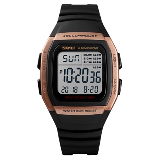 SKMEI 1278 Relógio Esportivo Digital LED À Prova D