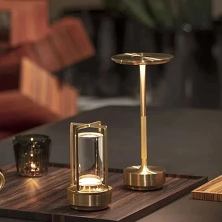Lâmpada Estilo Industrial Nórdico De Mesa Para Café Bar Ao Ar Livre Camping Atmosfera Restaurante Luzes Noturnas Criativas
