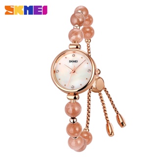 Relógio Analógico De Quartzo SKMEI Oficial 1983 Para Mulher Último De Pérola Natural Elegante À Prova D