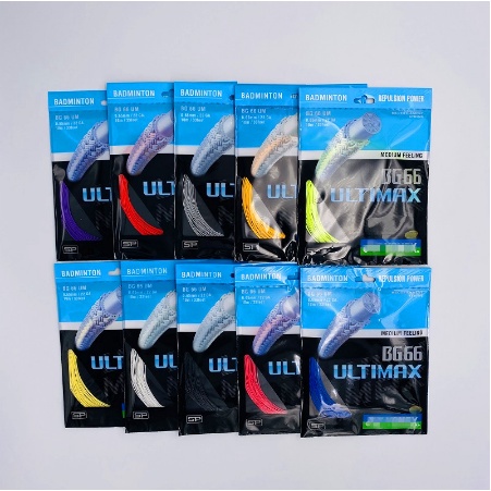 YONEX Badminton String BG66 Ultimax (0,65mm) Treinamento De