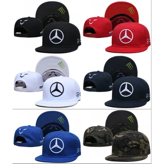 Novo F1 Mercedes Benz Lewis Hamilton Boné De Beisebol Com Alça Ajustável Chapéus De Moda Unissex