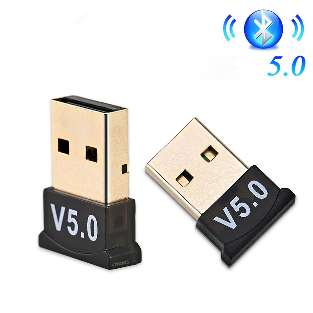 USB Sem Fio Receptor Bluetooth 5.0 Adaptador Áudio Conector Transmissão Para PC Computador Notebook Laptop Fone De Ouvido Tablet