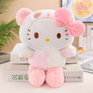 10-20cm Kawaii Boneca Bonito Sanrio Pelúcia Brinquedo Minha Melodia Kitty  Gato Canelaroll Coisas