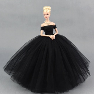 Vestido P/ Boneca Barbie Sapatinhos Roupa Luxo Festa Gala Vários