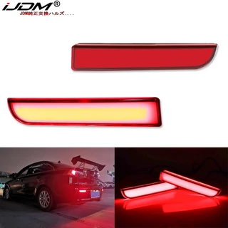 iJDM Luzes Refletoras De Pára-Choques Completas LED Para Mitsubishi Lancer Evo X Outlander , Cauda/Freio , De Sinalização De Volta E Nevoeiro Traseiras