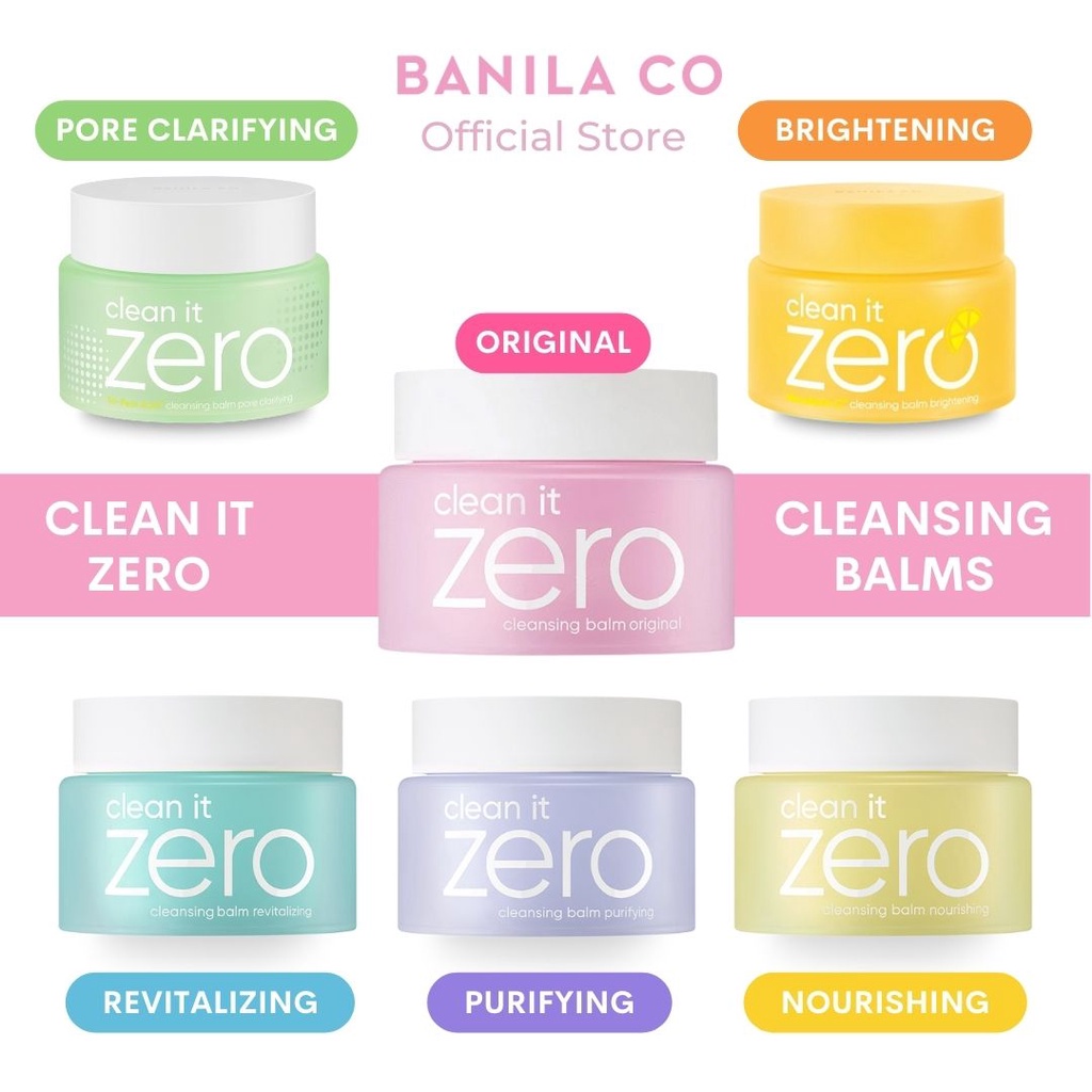 BANILA CO Clean it Zero Cleansing Balm Original / Nourishing / Revitalizing / Purifying/Pore