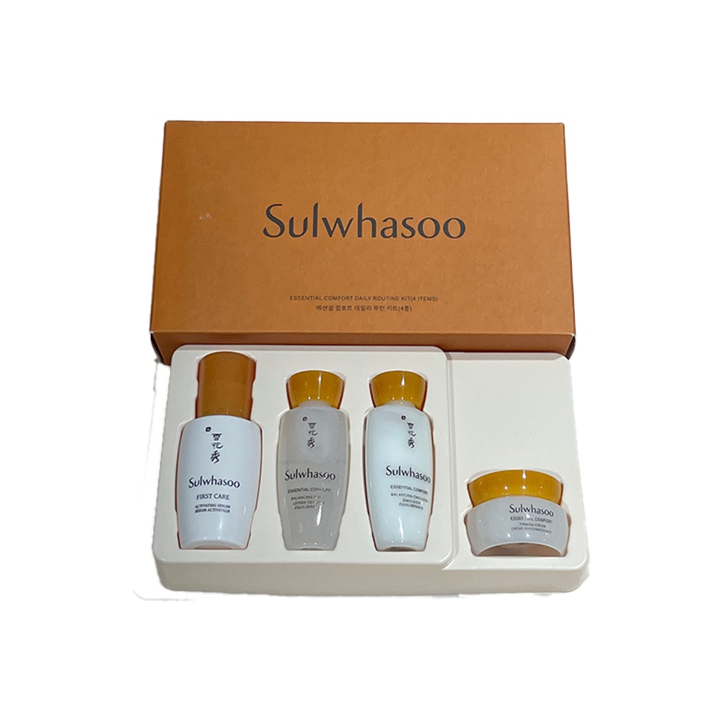 sulwhasoo essential comfort daily routine kit (4 items) | Shopee Brasil