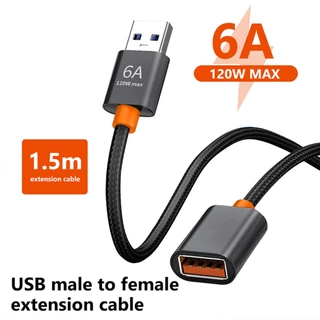 Cabo De Extensão USB 3.0 Macho Para Fêmea Dados De Transmissão De Alta Velocidade