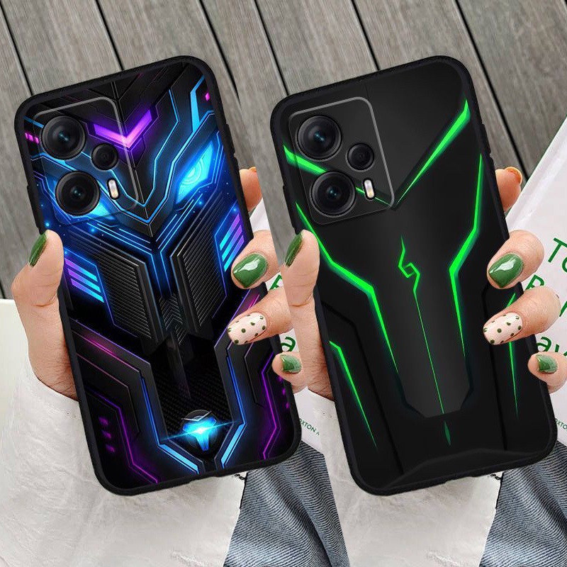 Para Redmi Note 12 Turbo Case HD Fundo De TPU Macio Pintado Note12 Phone Cover Xiaomi Pro Plus +