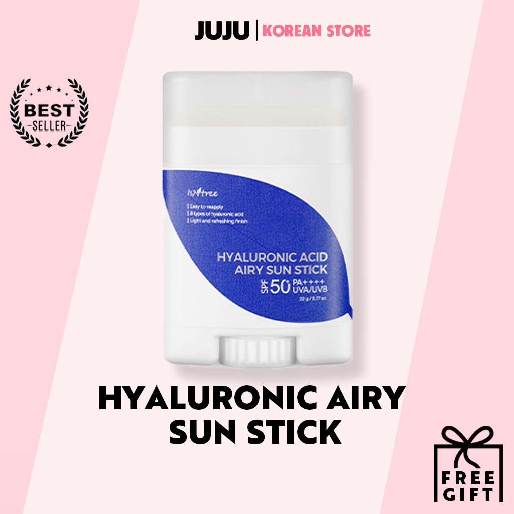 Isntree / Hyaluronic Acid Airy Sun Stick SPF50+ PA++++ 22g Shopee Brasil