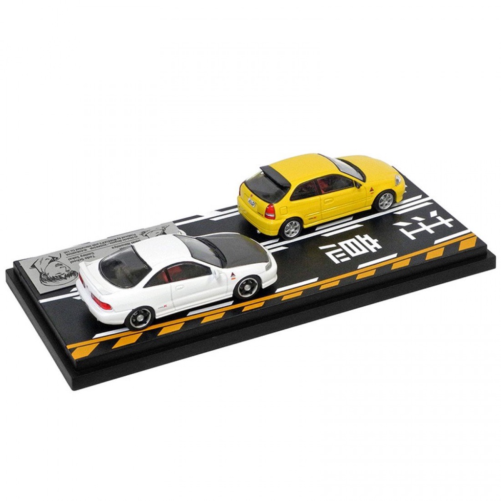 Modeler's MD64209 1/64 INITIAL D SET VOL . 9 NINOMIYA DAIKI HONDA