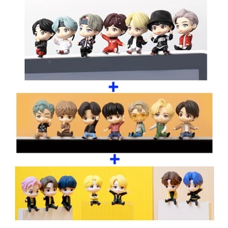 [BTS (Bangtan boys) 3 Monitor figure SET " MIC Drop + Dynamite + Butter " , TinyTan , Oficial , Original , Autêntico , Exército , Figura De Ídolo , HYBE (BigHit Entertainment) , KPOP , Presente
