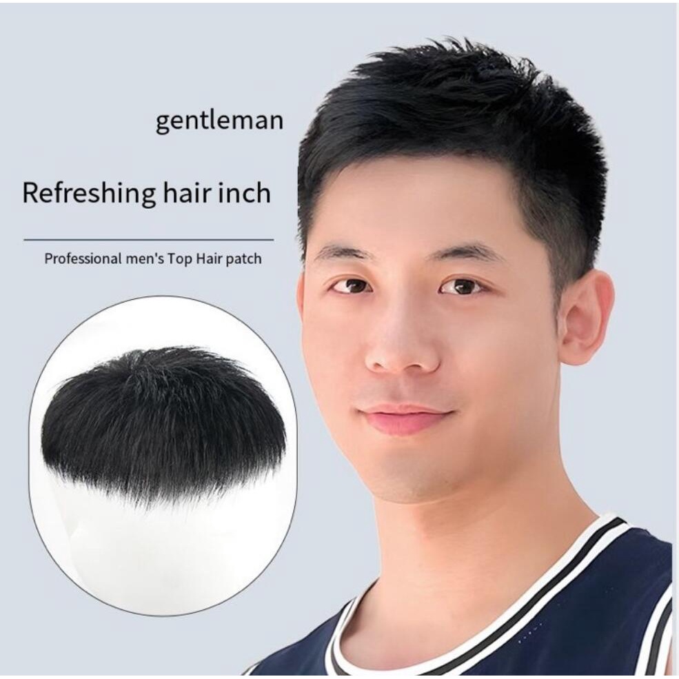 amigo da pele Perucas Masculinas Bonito Masculino Texturizado Perm Cabelo  Curto Peruca Fofo Em Camadas Franja Lateral Cabelo Liso Perucas Completas  Para Traje Diário exótico